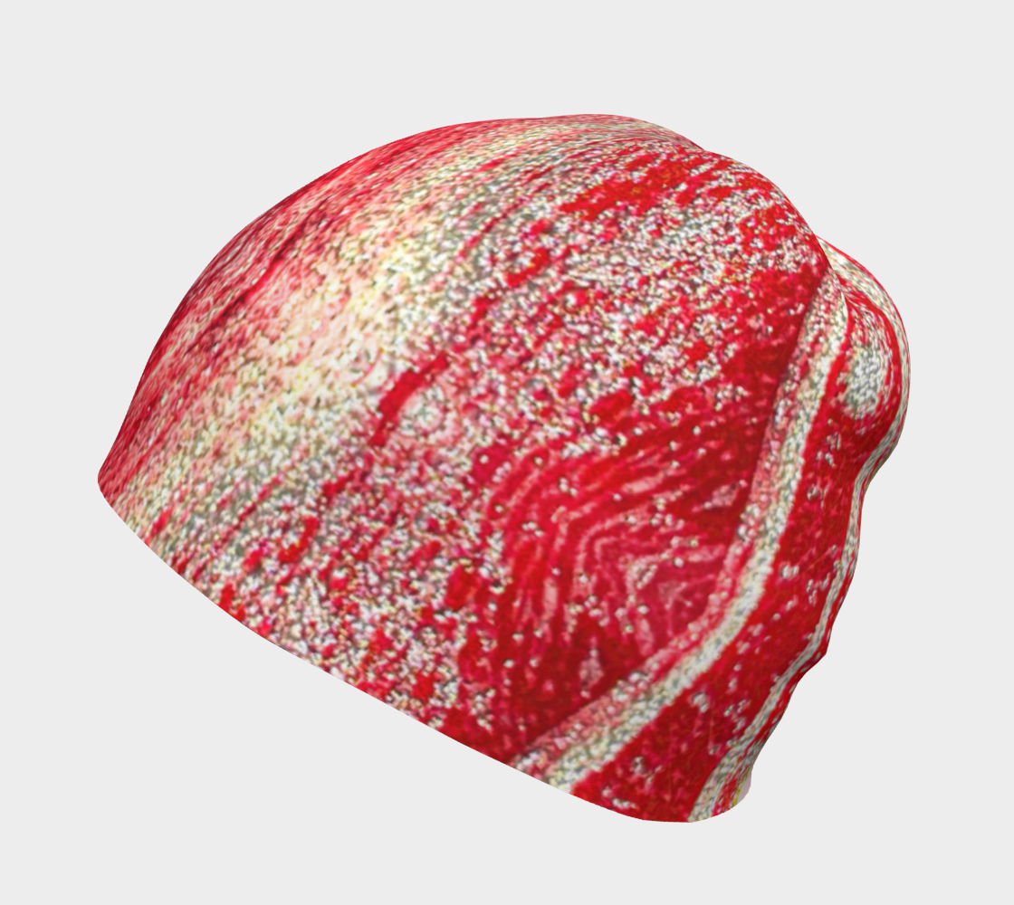 Beanie: H Color Toluidine Red Dispersing in Croom Acylic House Paint