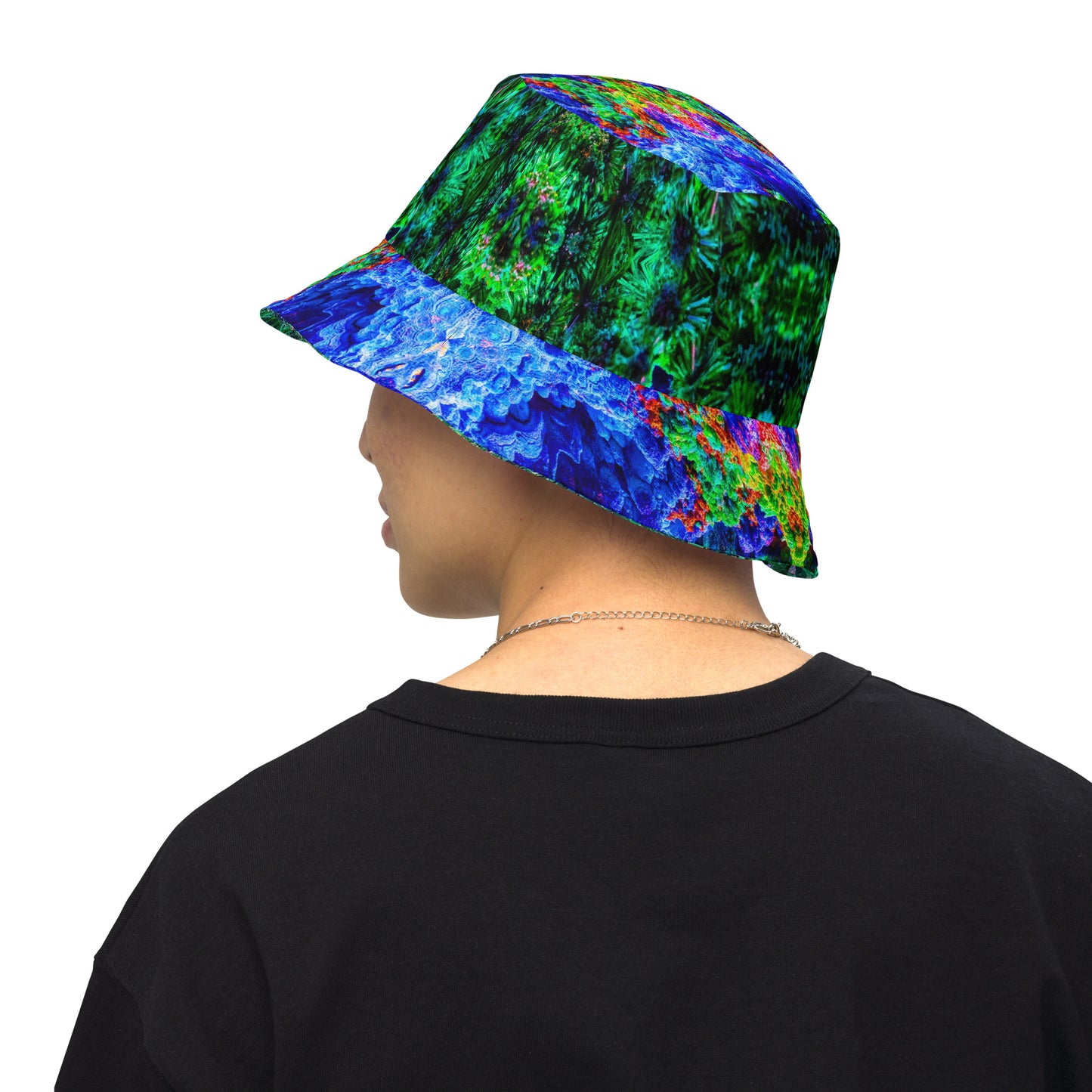 Bucket Hat: Malachite Crystals and Azurite Botryoids, Queen Copper Mine, Bisbee, Arizona, USA, EX Yale, Circa 1900, Original Color