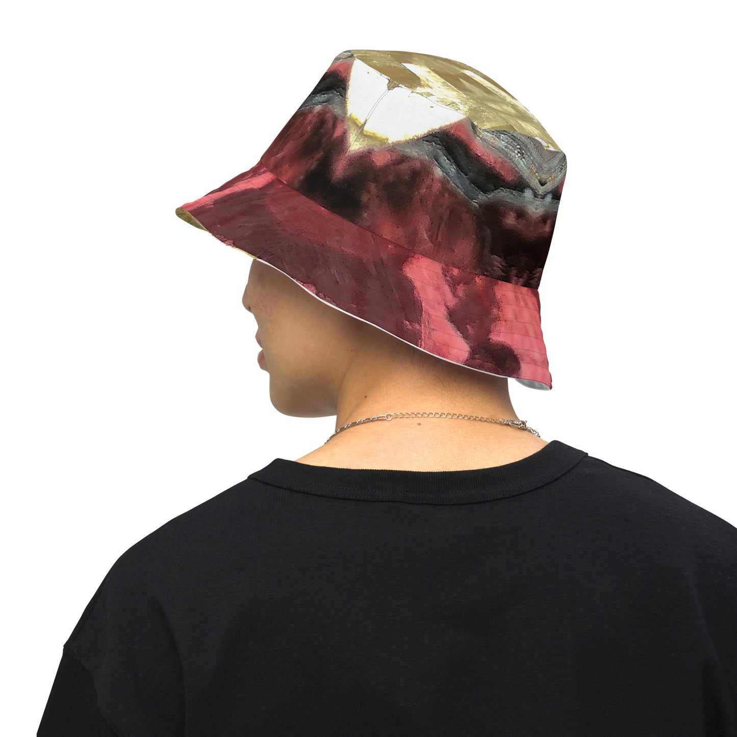 Bucket Hat: Siderite, and Biotite, Crabtree Quarry, Raleigh, North Carolina, USA, , Original Color