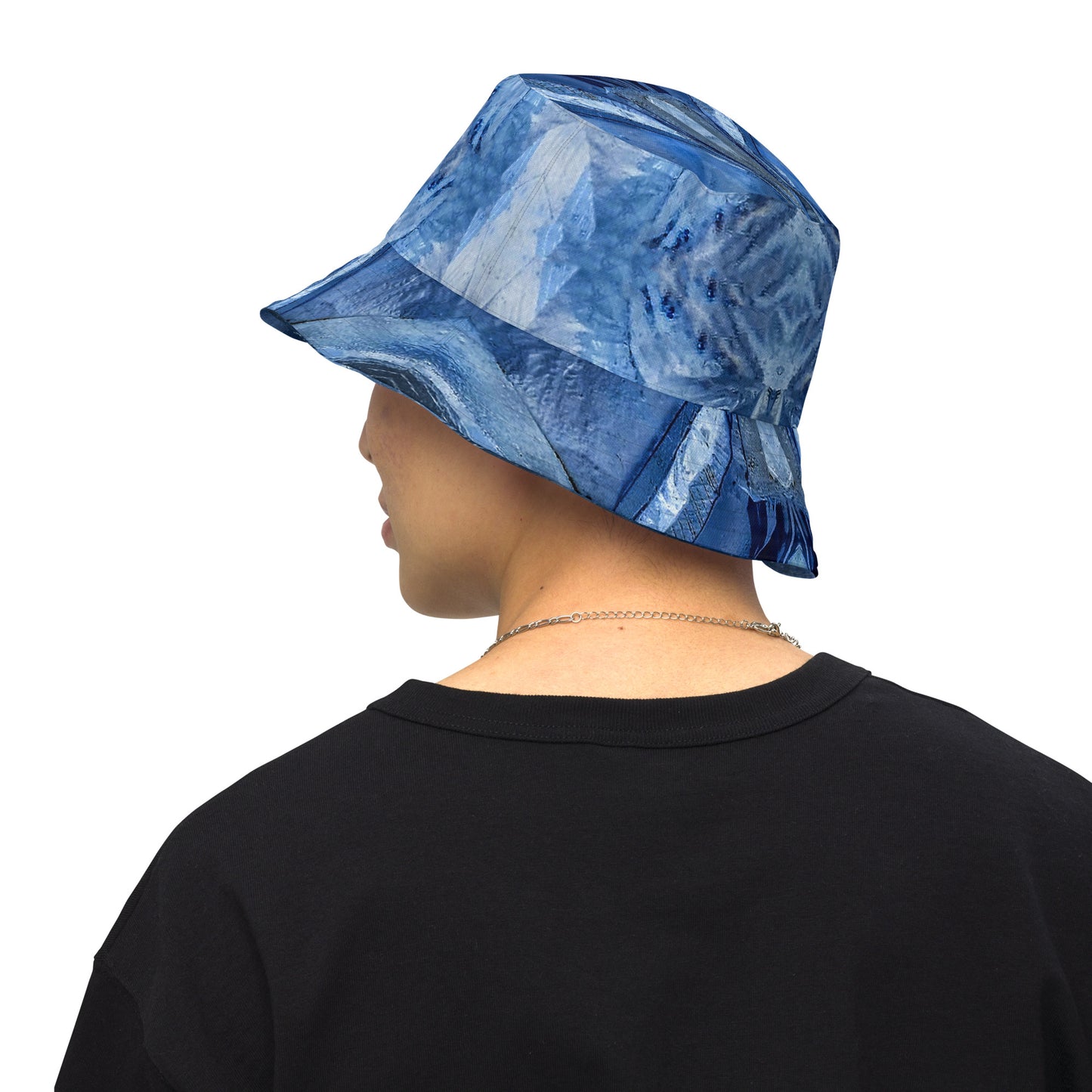 Bucket Hat: Calcite, Kazakhstan, INVERTED Color