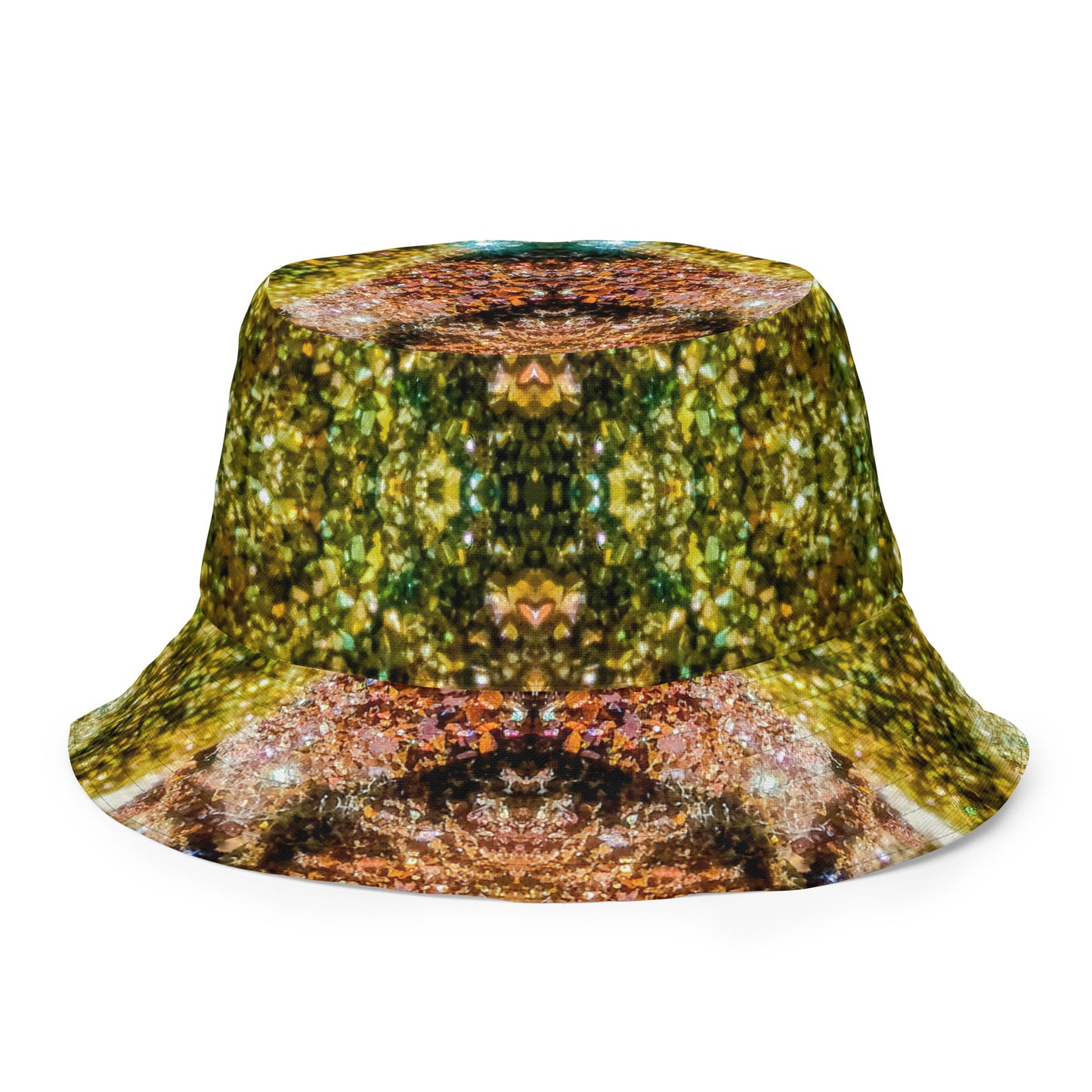 Bucket Hat: Calcite with Irridescent Marcasite, , Brushy Creek , Viburnum Trend, Missouri, USA, Neal Pfaff , Original Color