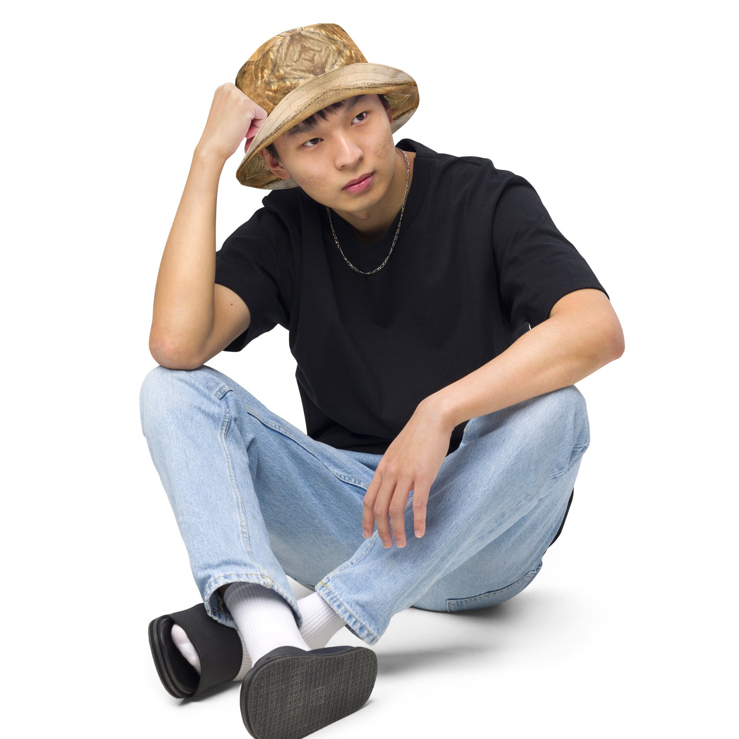 Bucket Hat: Calcite, Kazakhstan, Original Color