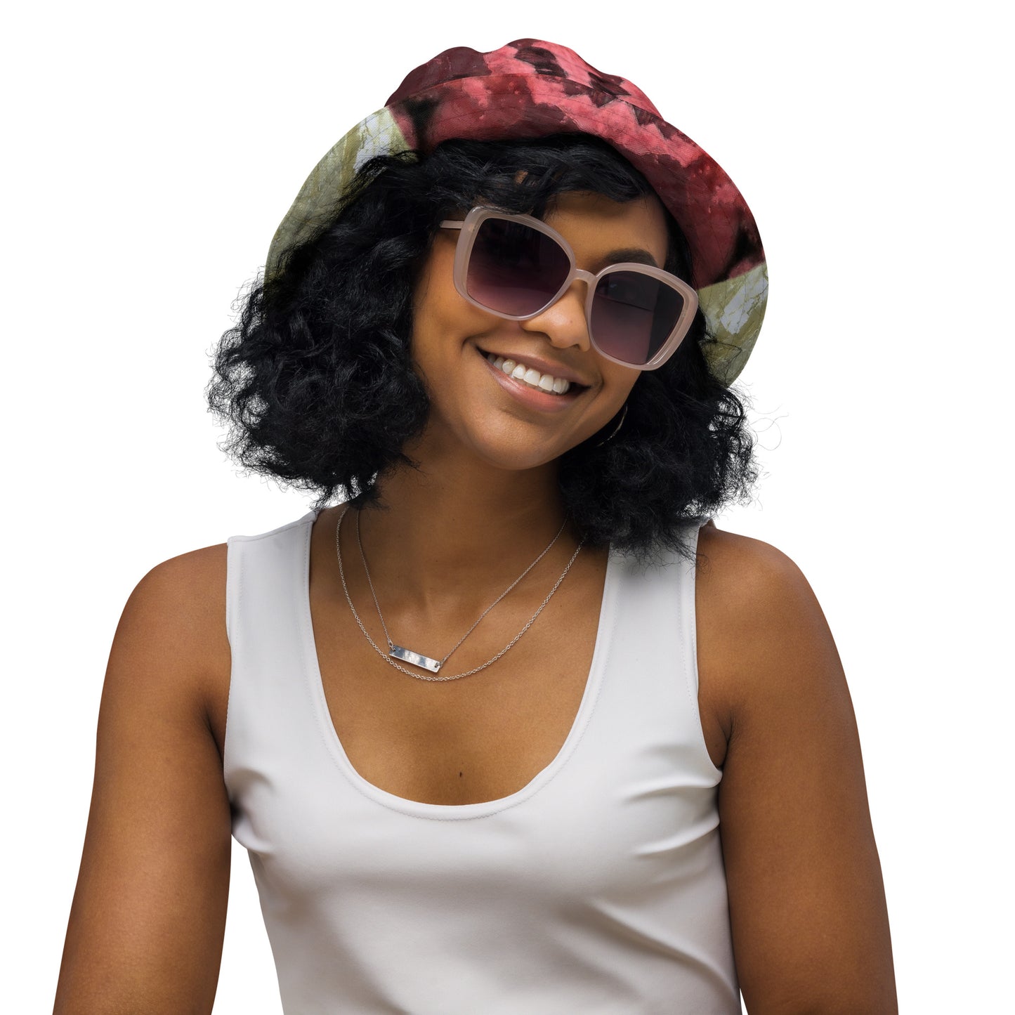 Bucket Hat: Siderite, and Biotite, Crabtree Quarry, Raleigh, North Carolina, USA, , Original Color #2