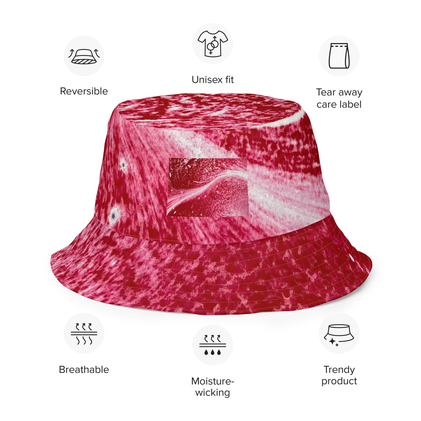 Reversible bucket hat