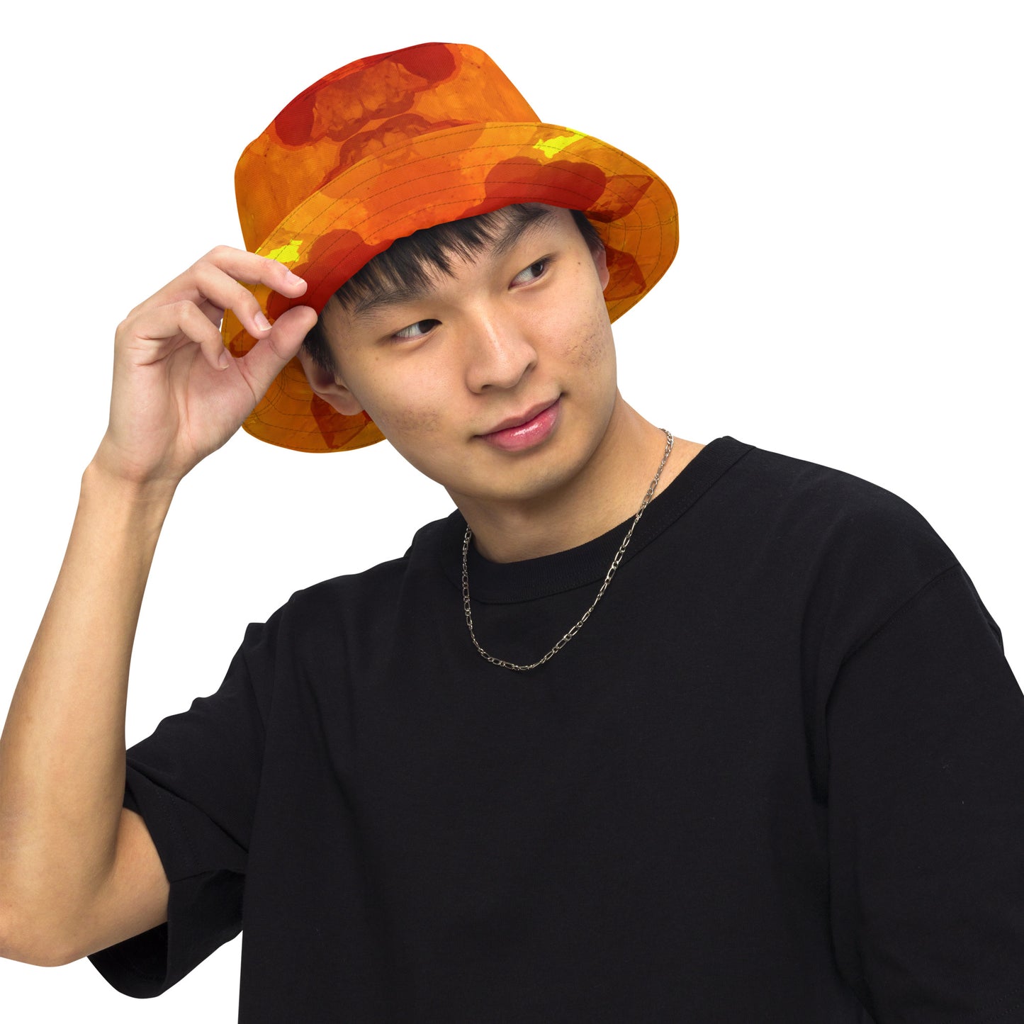 Bucket Hat: Mimetite on Wulfenite, , San Francisco Mine, , , Mexico, EX Wrights Rockshop, Original Color