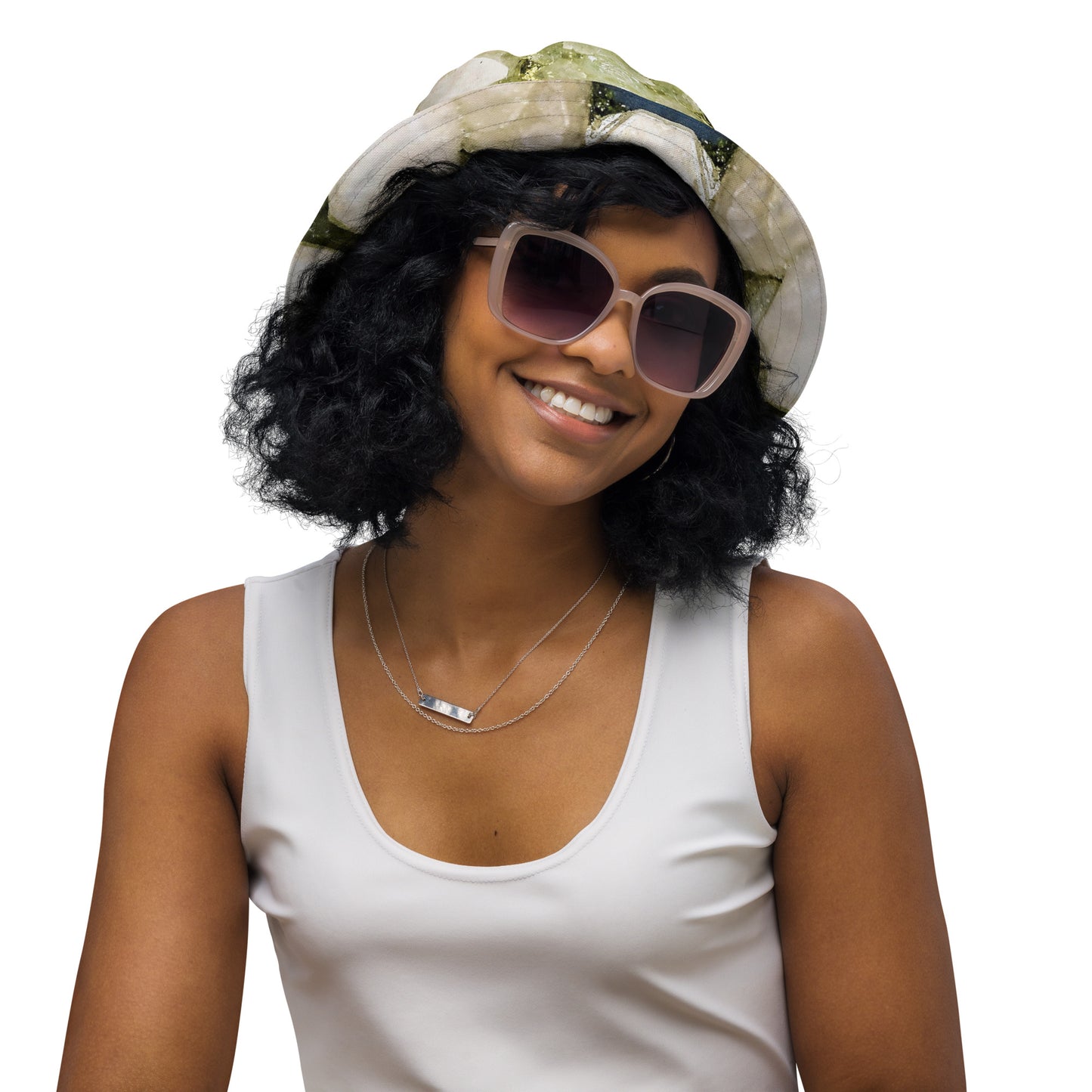 Bucket Hat: Cerussite, on Mottramite, Tsumed, Namibia, Ex Lawrence Conkin, Original Color