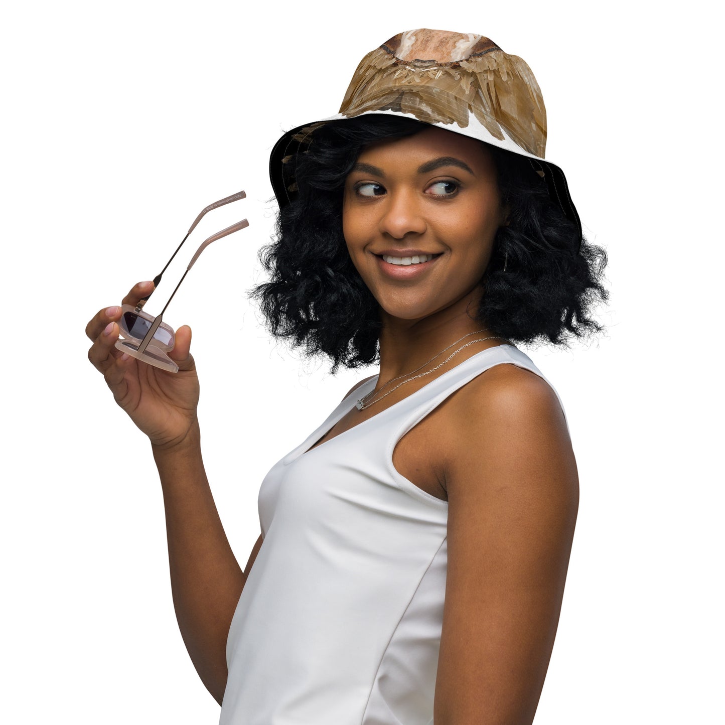 Reversible bucket hat