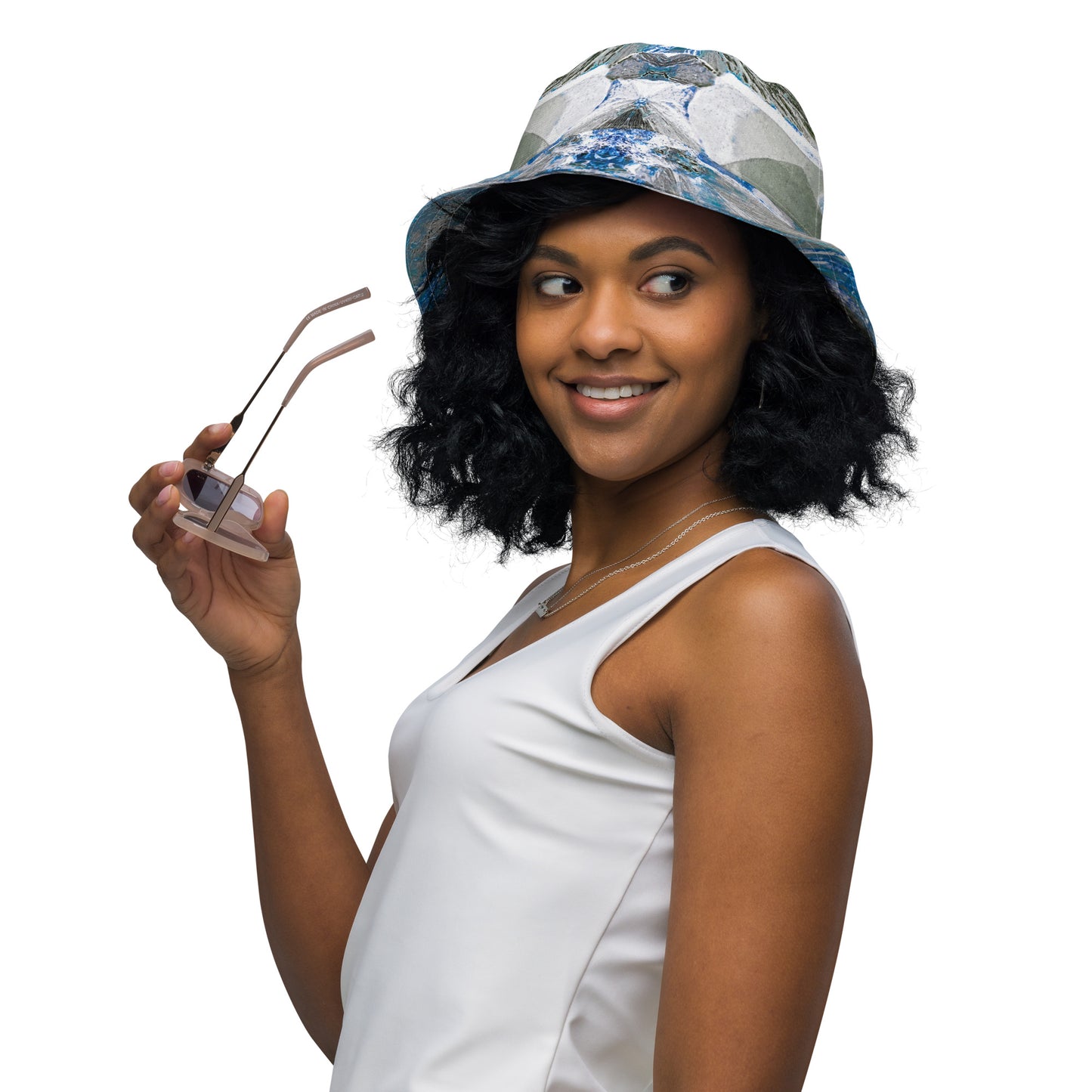 Bucket Hat: Goethite, , , Randolph County, North Carolina, USA, , Inverted Color