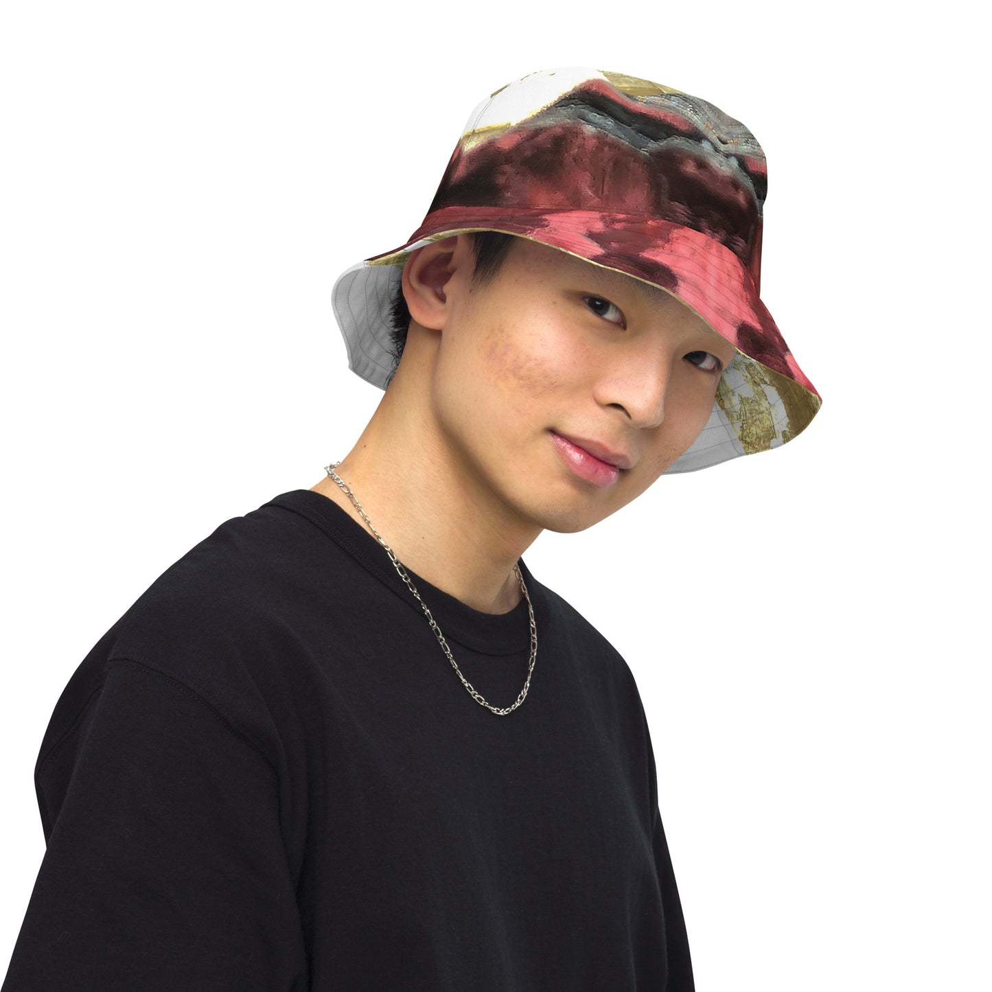 Bucket Hat: Siderite, and Biotite, Crabtree Quarry, Raleigh, North Carolina, USA, , Original Color