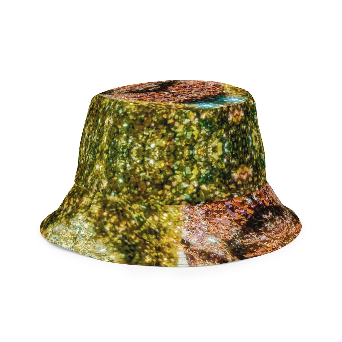 Bucket Hat: Calcite with Irridescent Marcasite, , Brushy Creek , Viburnum Trend, Missouri, USA, Neal Pfaff , Original Color