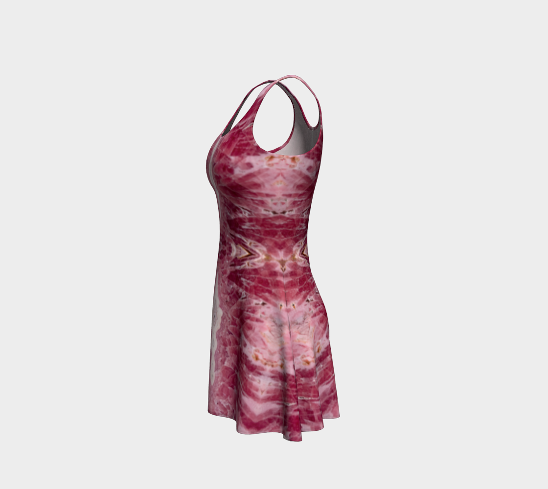 Flare Dress: Rhodochrosite, Argentina 1