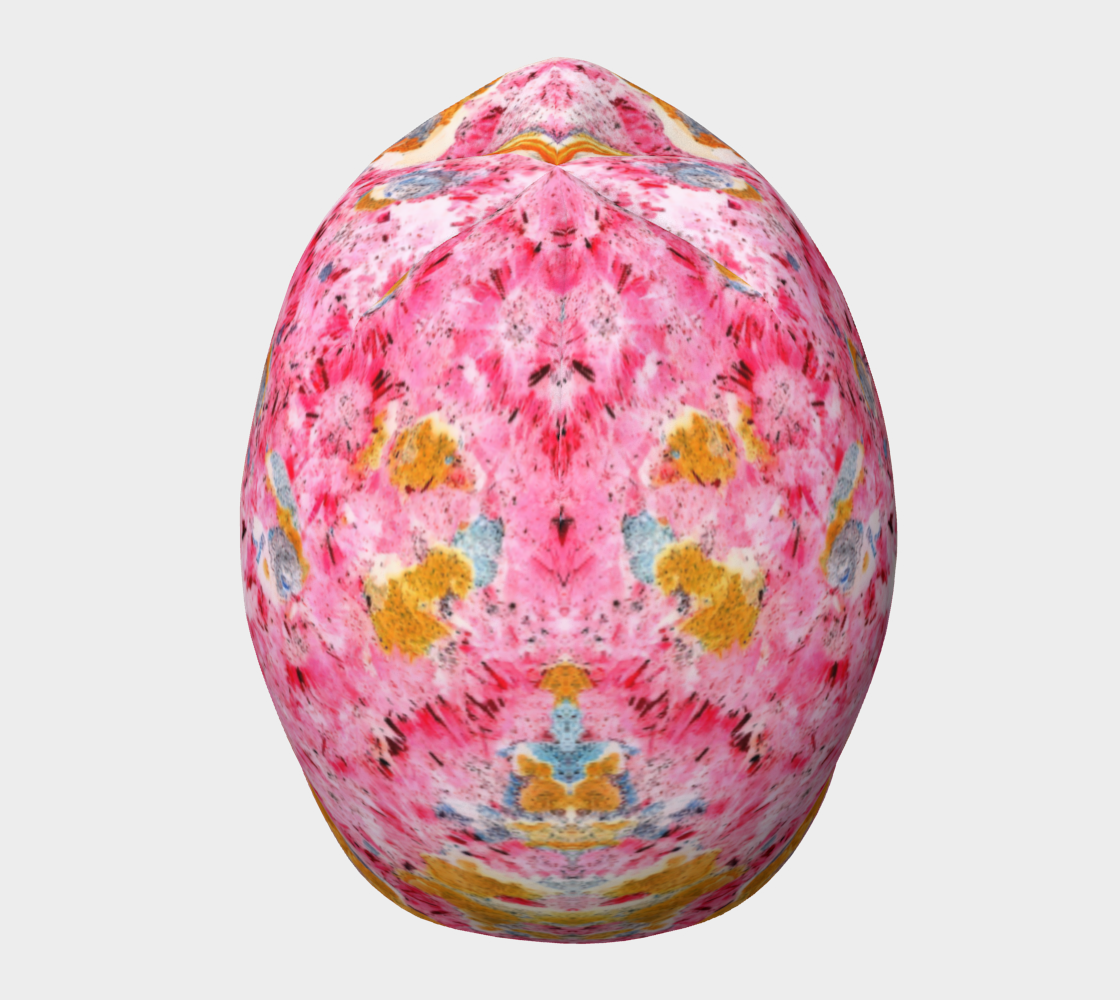 Beanie: Malachite Crystals and Azurite Botryoids, Queen Copper Mine, Bisbee, Arizona, USA, EX Yale, Circa 1900, Inverted Color, ver 2