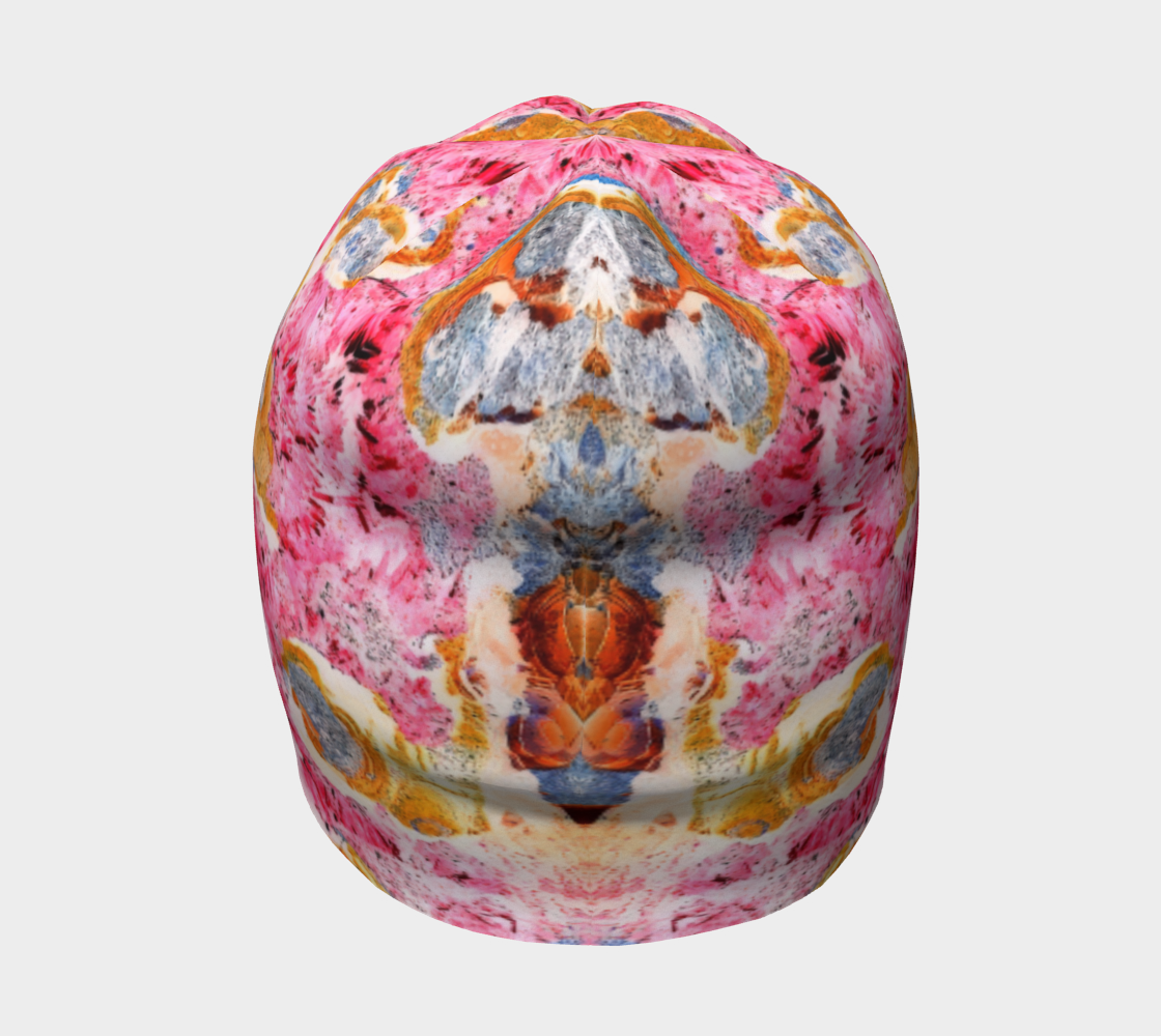 Beanie: Malachite Crystals and Azurite Botryoids, Queen Copper Mine, Bisbee, Arizona, USA, EX Yale, Circa 1900, Inverted Color, ver 4