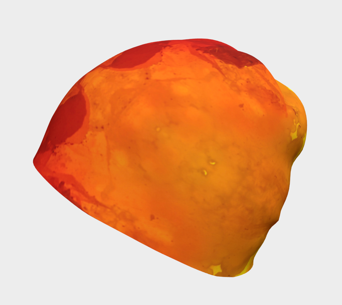 Beanie: Mimetite on Wulfenite, San Francisco Mine, , Mexico, EX Wrights Rockshop, Original Color