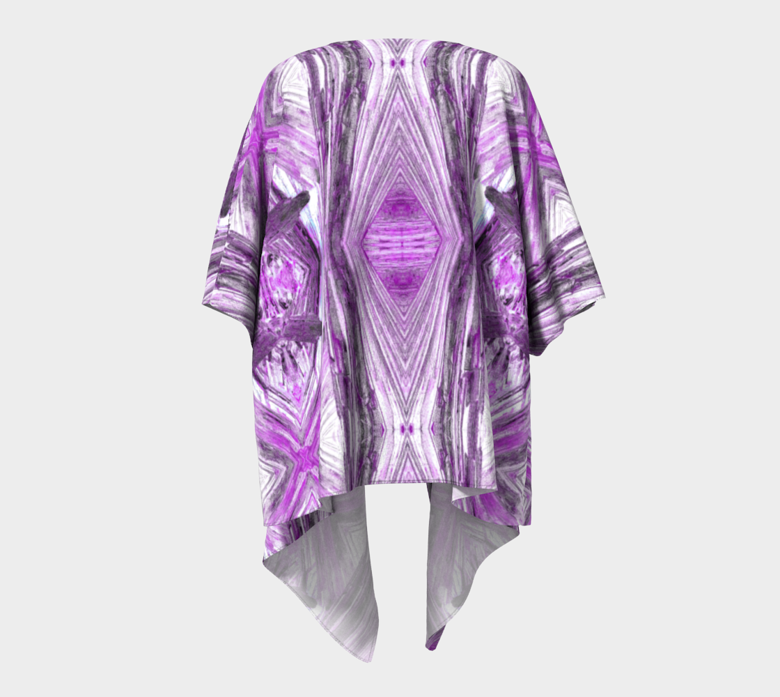 Kimono: Pyrophillite,  Piedmont Minerals Mine, Orange County, North Carolina, USA, , Violet