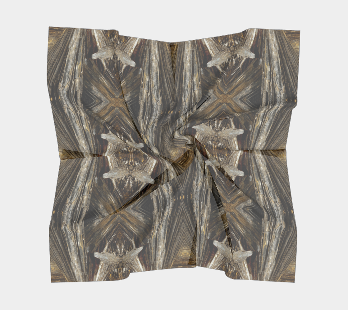 Square Scarf: Goethite, ,Teller County, Colarado, USA, Brian Kosnar, Original Color