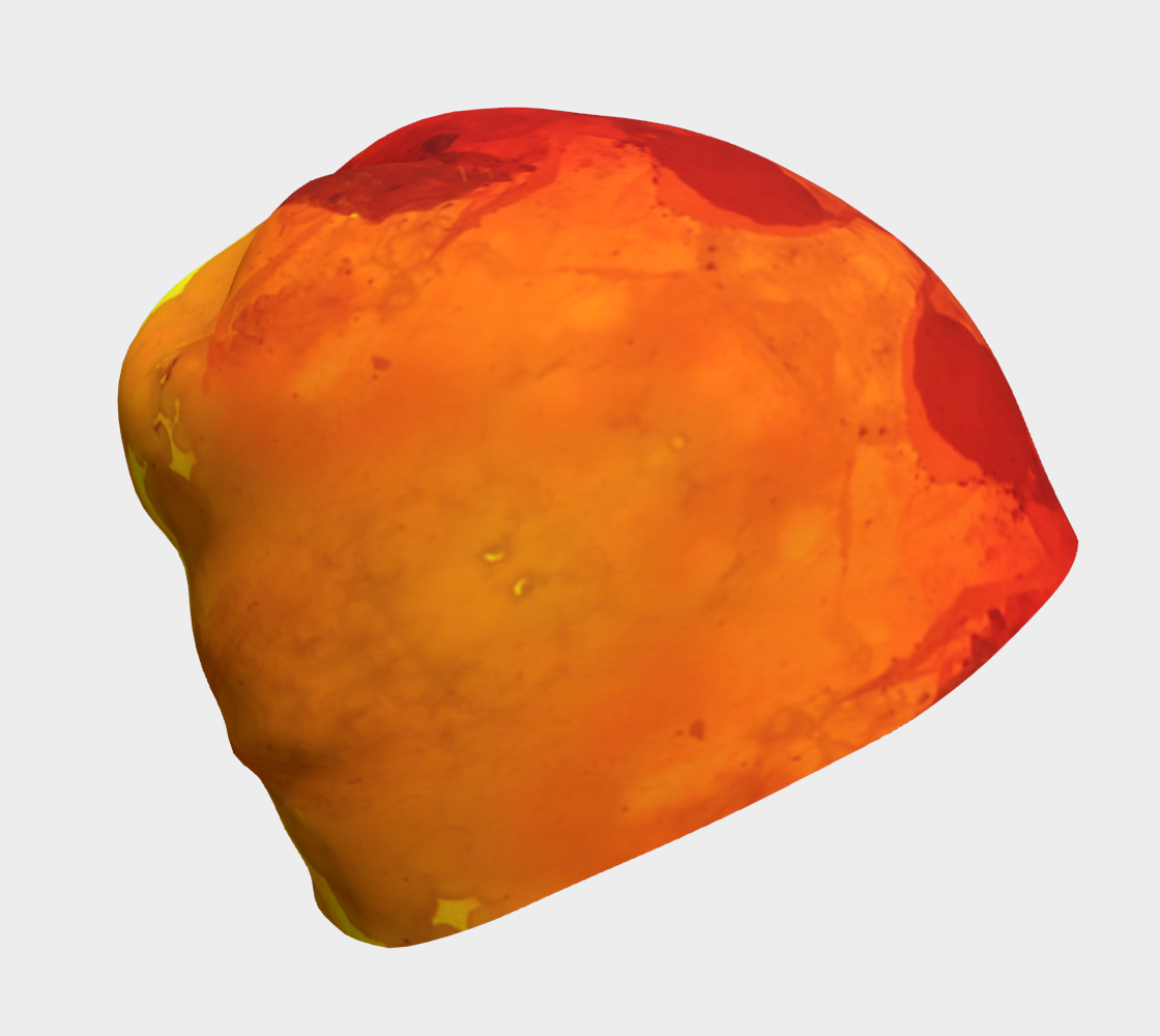 Beanie: Mimetite on Wulfenite, San Francisco Mine, , Mexico, EX Wrights Rockshop, Original Color