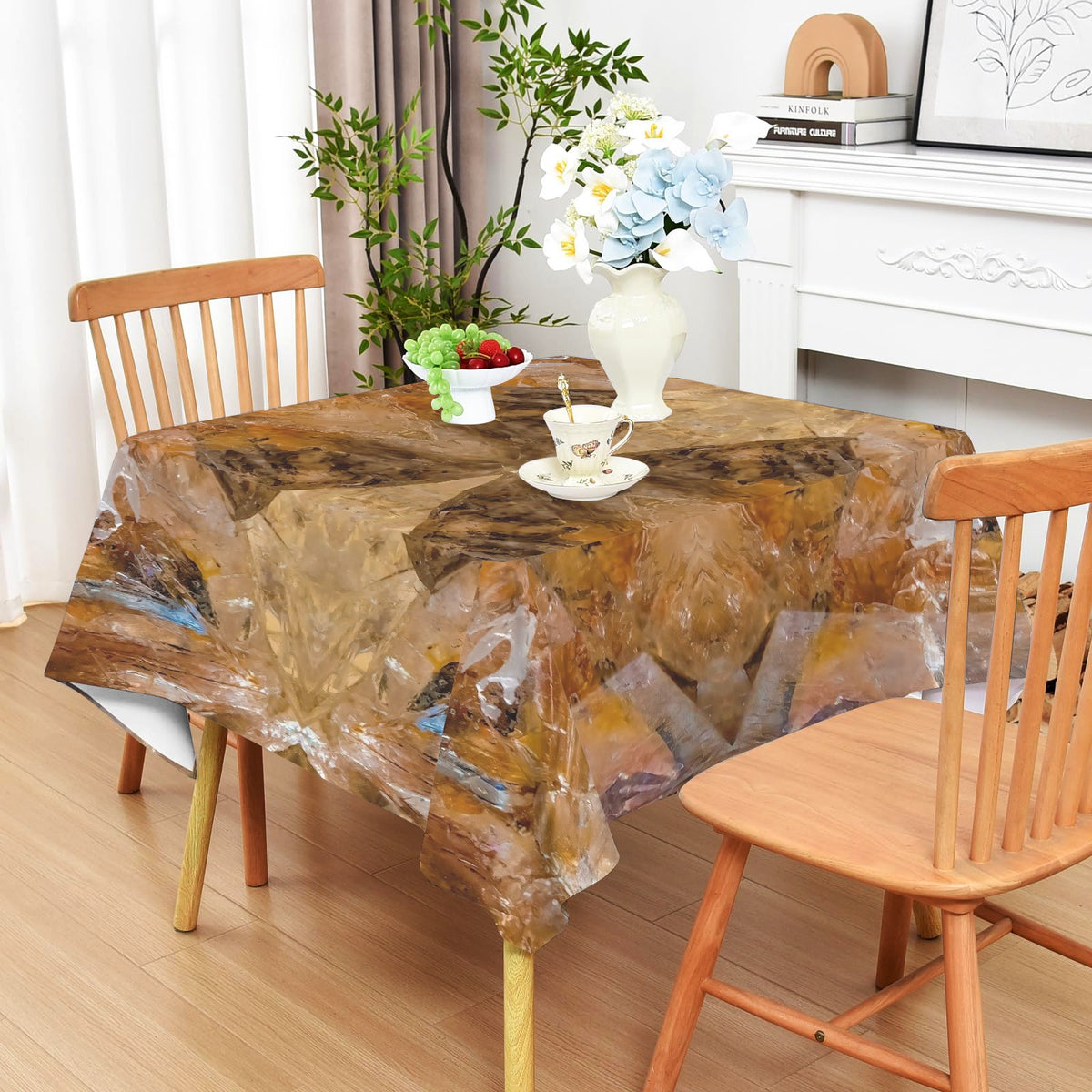 Tablecloth: Quartz, Mud Included — Cleveland, North Carolina — Original Color