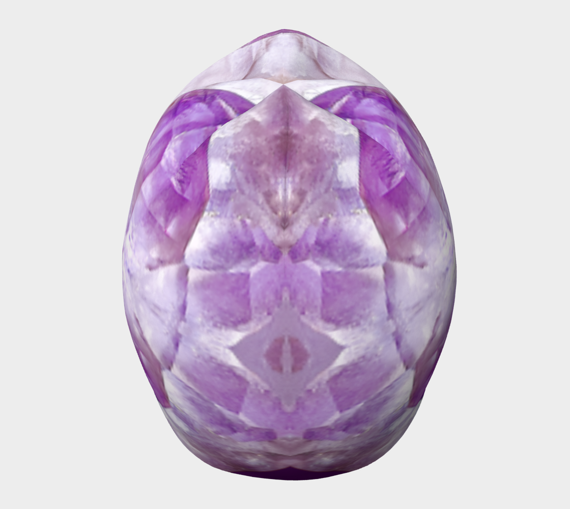 Beanie: Quartz: Amethyst, Reel Mine, Iron Station, North Carolina, USA, EX Mary Edith Sigmon, Original Color