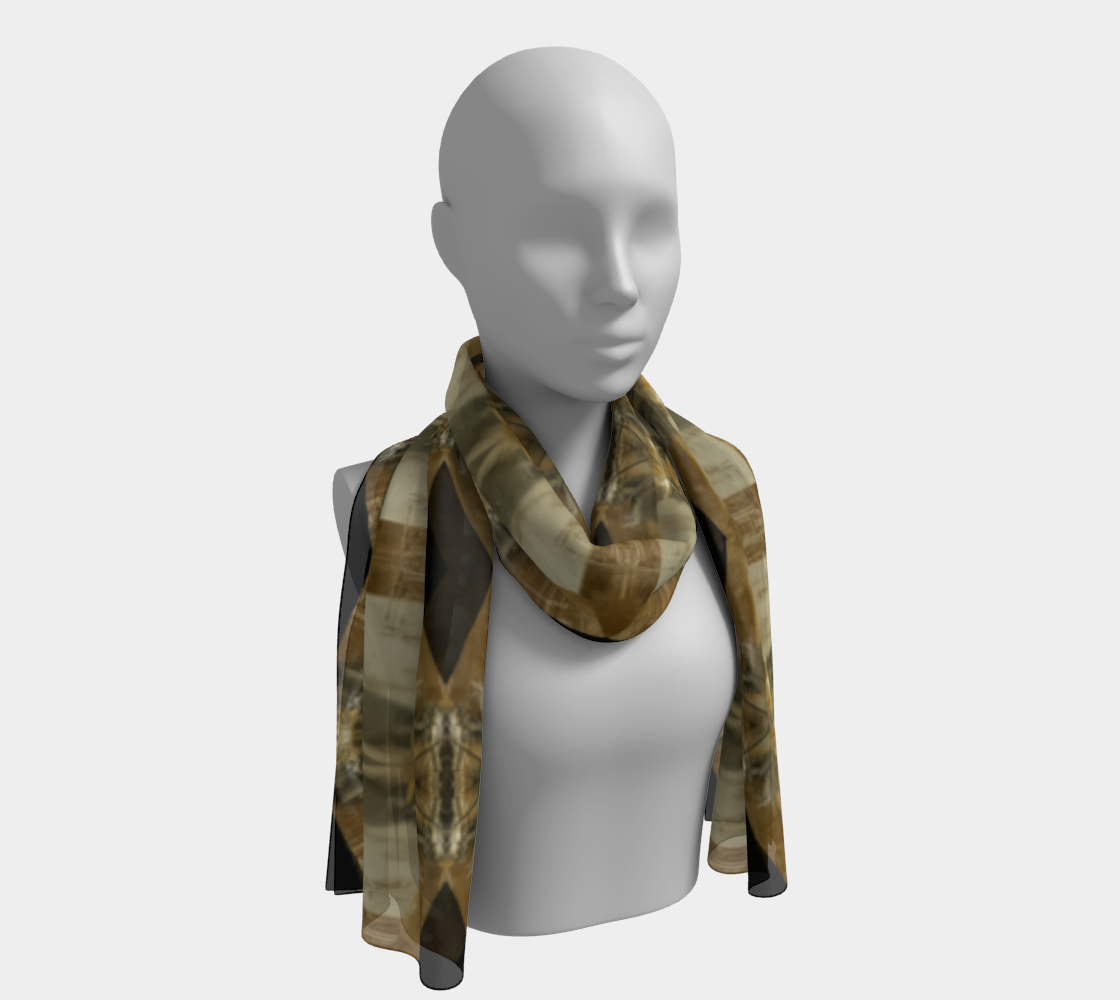 Long Scarf: Quartz, Smoky w Inclusions, , Alexander County, North Carolina, USA, Crystal Perfection, Original Color 1
