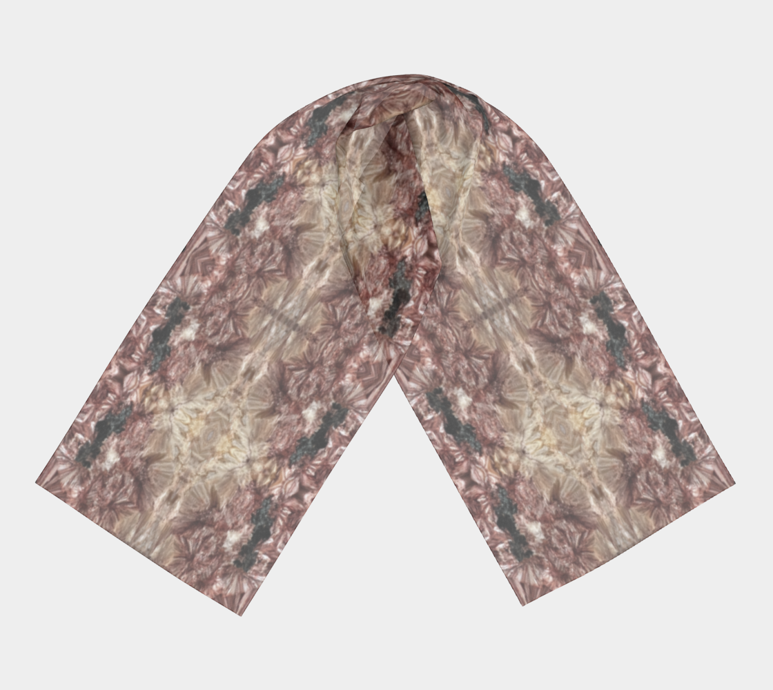 Pyrophyllite: ,Original Color, Long Scarf