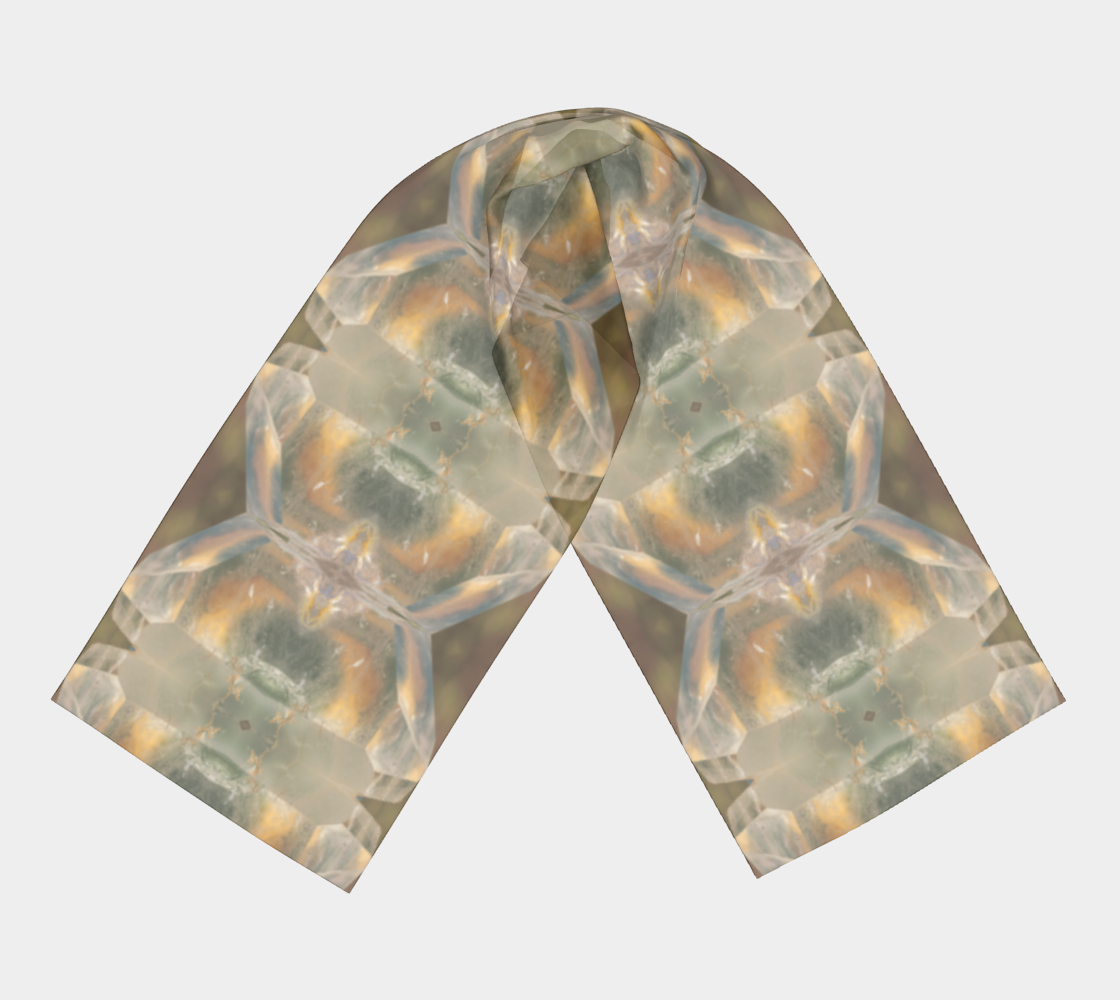 Long Scarf: Quartz w Chlorite, Montogmery County, North Carolina, USA, Origninal Color