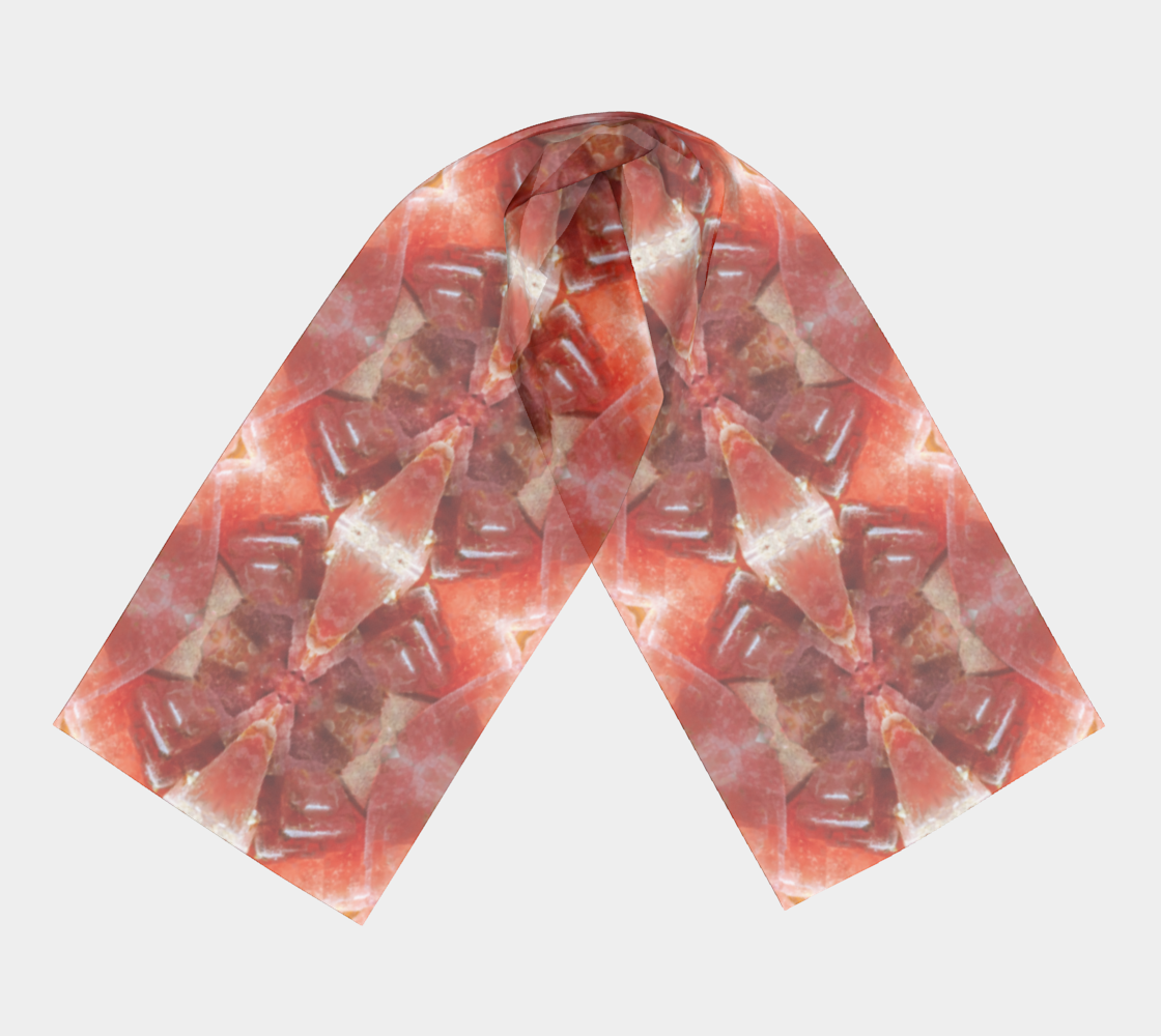 Long Scarf: Rhodocrosite, , Proudettes Quarry, Mont St Hillaire, Quebec, Canada, ex Neal Pfaff, Original Color 4