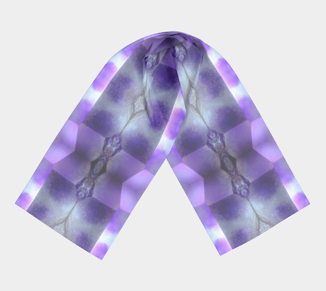 Long Scarf: Quartz, Amethyst ,Hourglass. Morocco