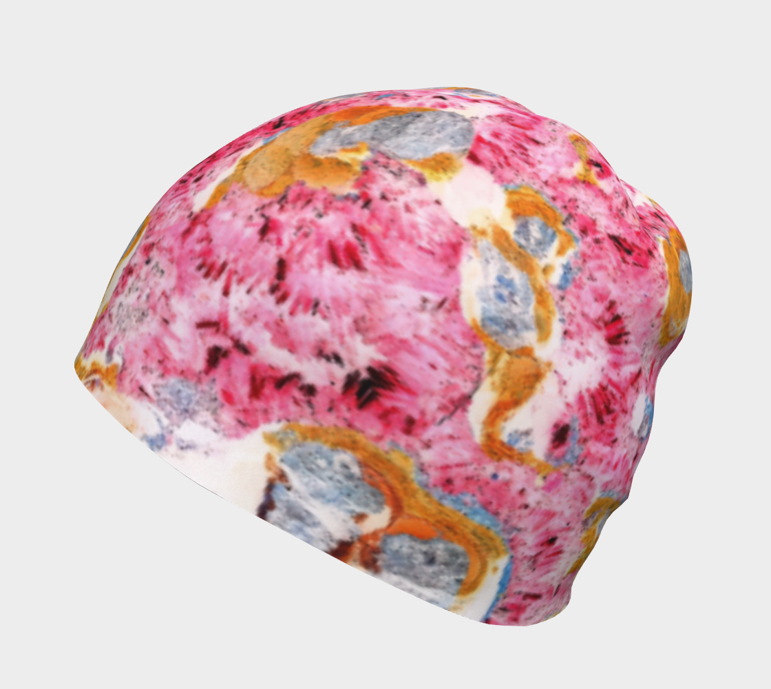 Beanie: Malachite Crystals and Azurite Botryoids, Queen Copper Mine, Bisbee, Arizona, USA, EX Yale, Circa 1900, Inverted Color, ver 1