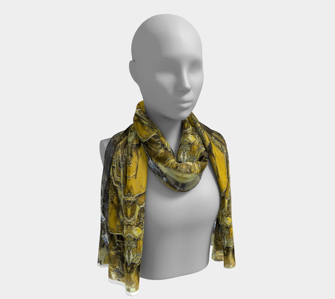 Long Scarf: Galena and Chalcopyrite, Dal'norst, Russia, Original Color