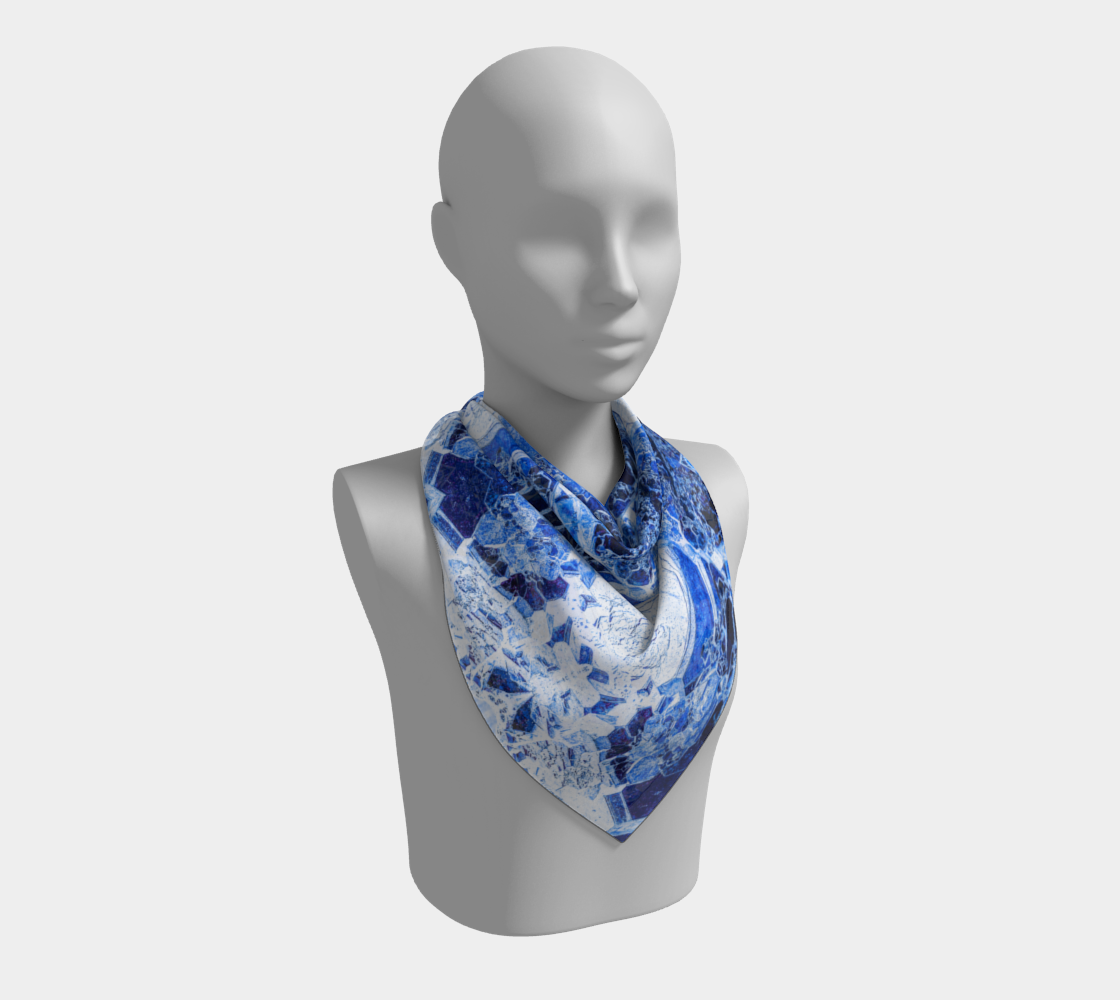 Square Scarf: Cuprite, Russia, Colorized