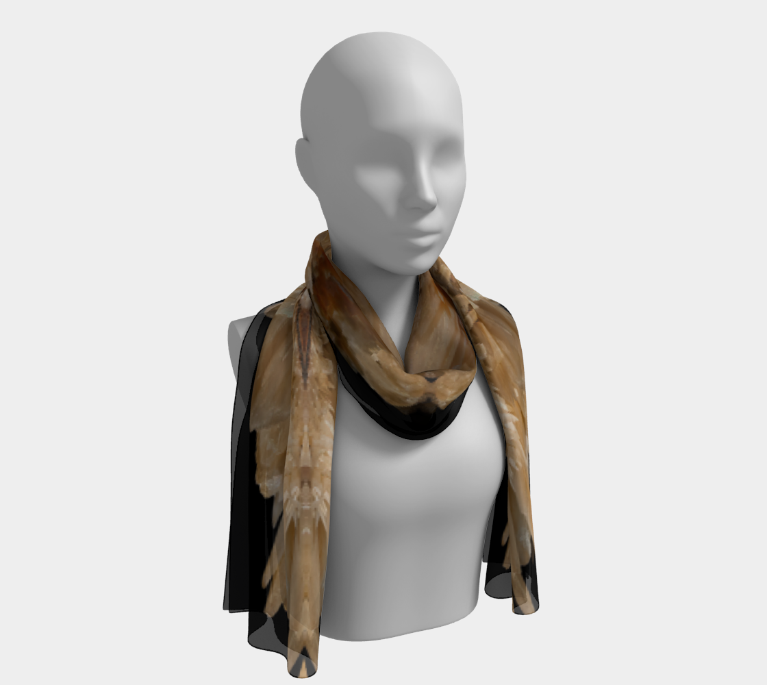 Long Scarf: Barite, Tsumeb, , Original Color