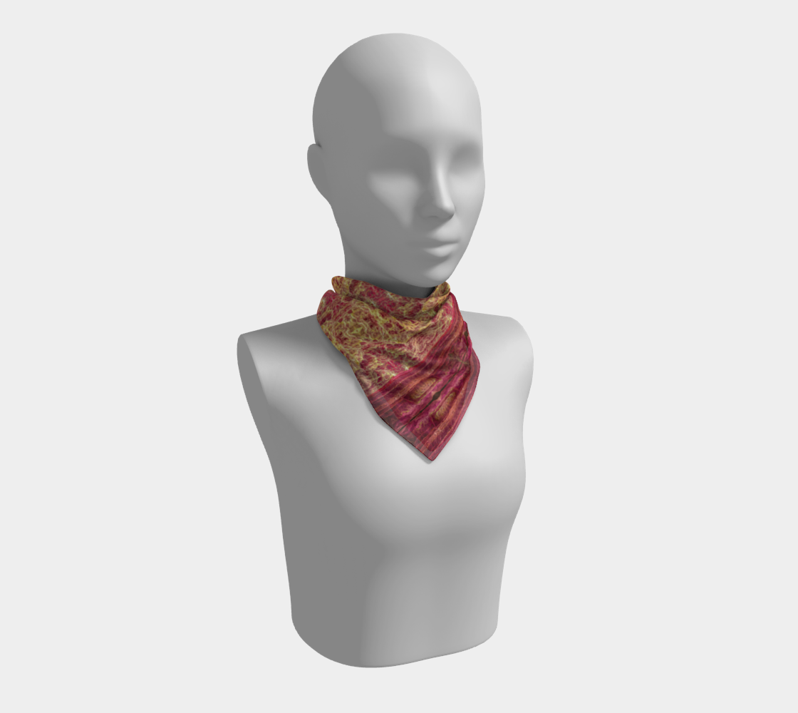 Square Scarf: Lepidolite, Brazil, Original Color