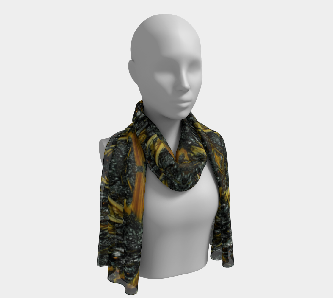Long Scarf: Hematite with Rutile Crystals, Brazil (2)