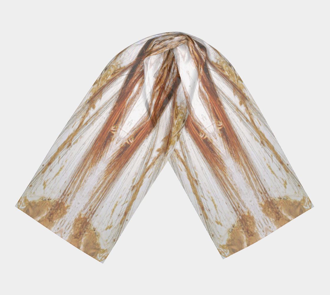 Long Scarf: Rutilated Quartz, Alexander County, North Carolina, Original Color