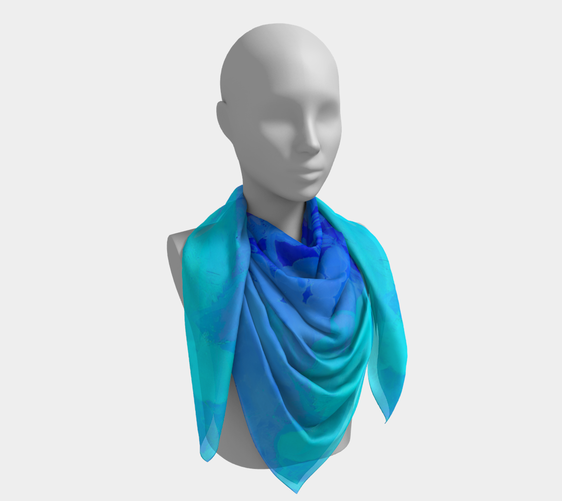 Square Scarf: Mimetite on Wulfenite, San Francisco Mine, Inverted Color