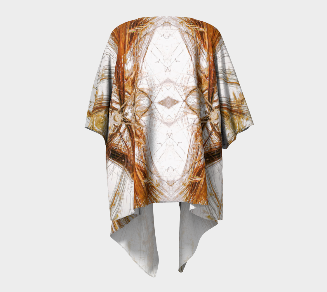 Draped Kimono: Rutilated Quartz, Alexander County, North Carolina, Original Color