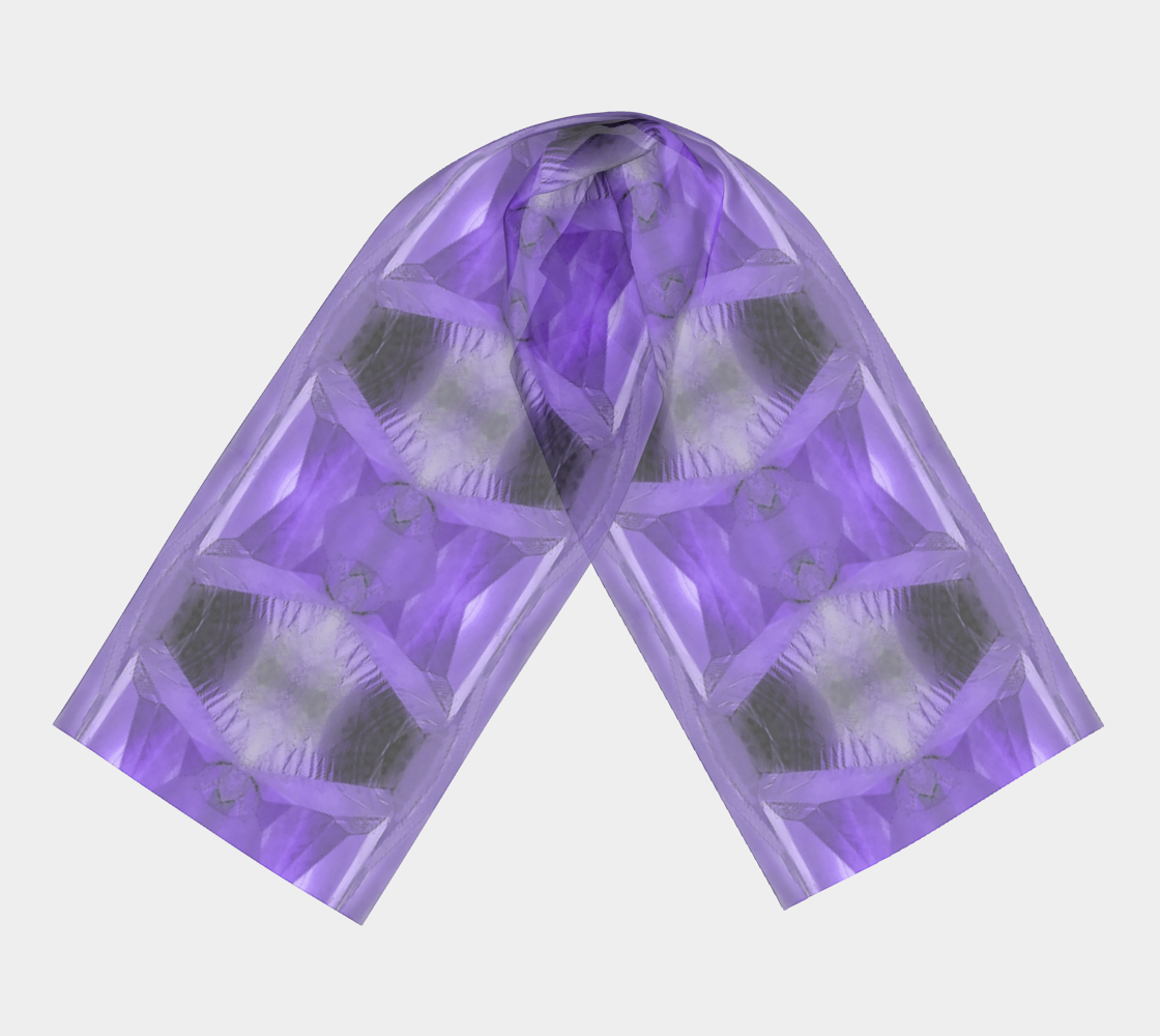 Long Scarf: Calcite, Kazakhstan, Colorized