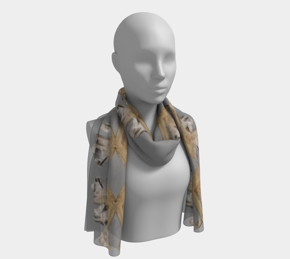 Long Scarf: Cerussite, Bunker Hill Mine, , Idaho, USA, EX Mary Eidith Sigmon, Original Color, Light Grey BG