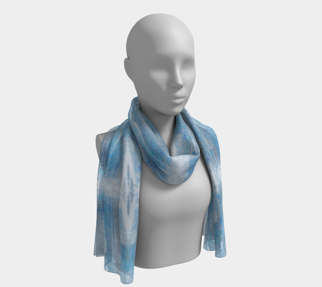 Long Scarf: Hematite, Stalagtite, Lake Superior ,Michigan, Original Color