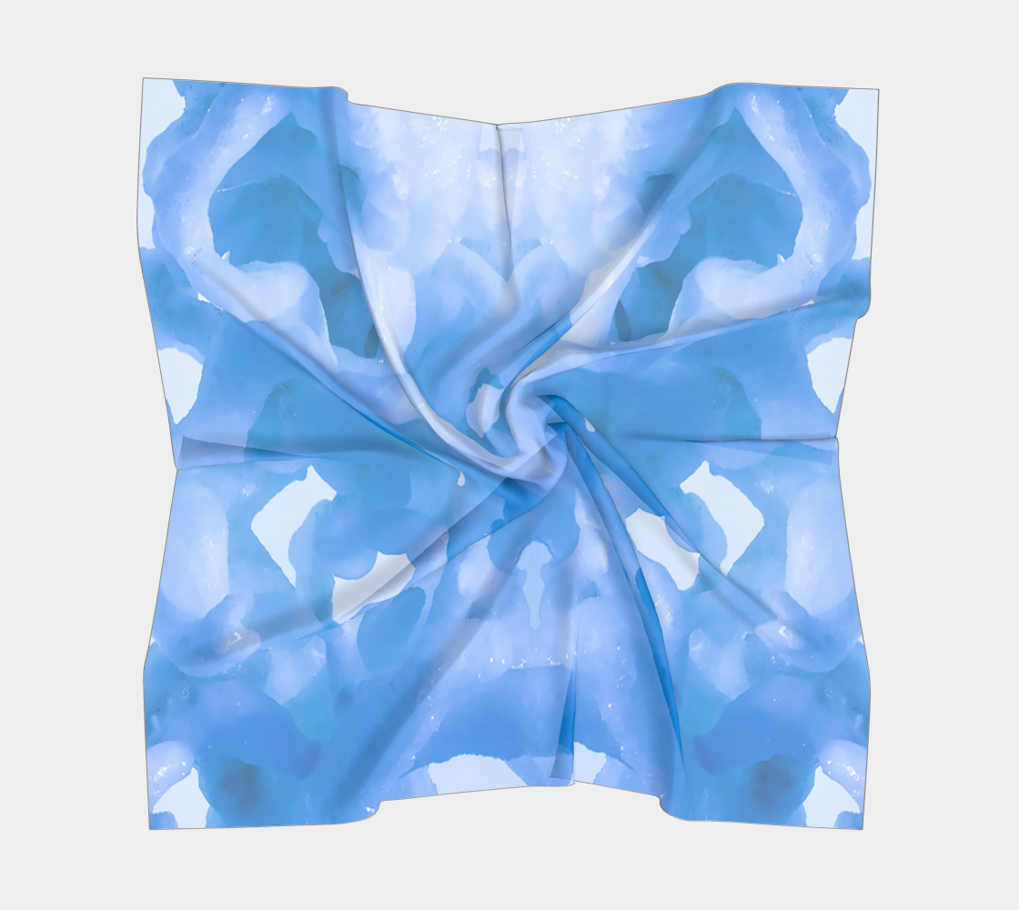 Square Scarf: Calcite, Arizona, Colorized