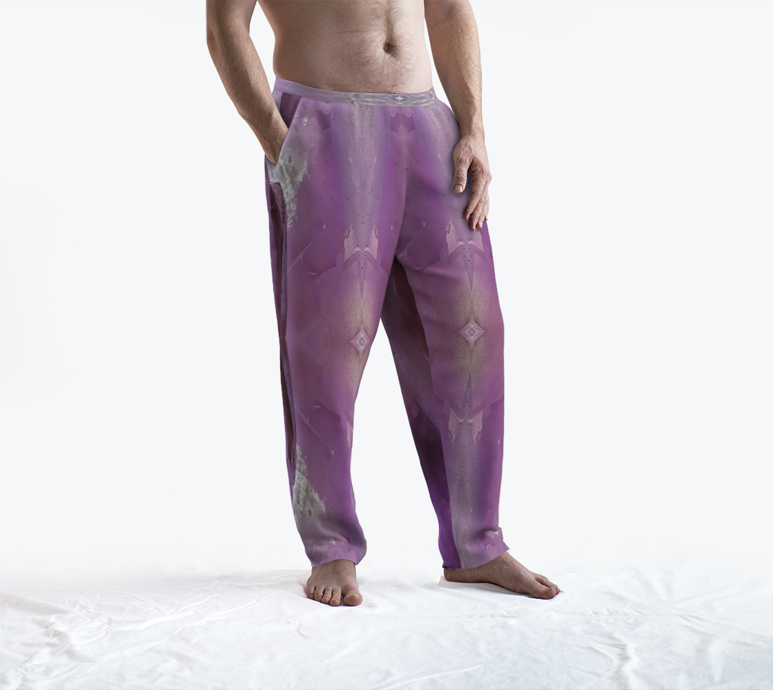 Lounge Pants: Amethyst, Reel Mine, Iron Station, North Carolina, Original Color