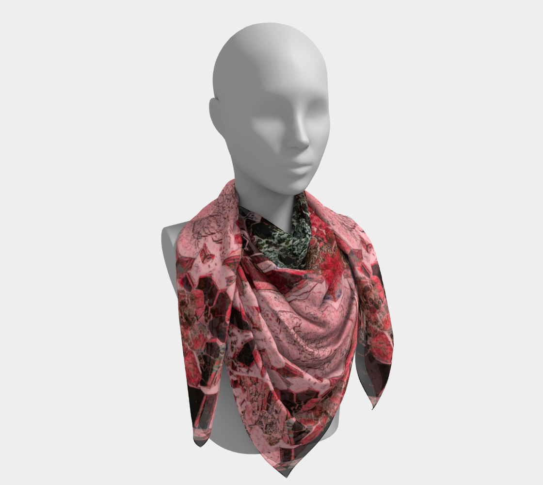 Square Scarf: Cuprite, Russia, Colorized