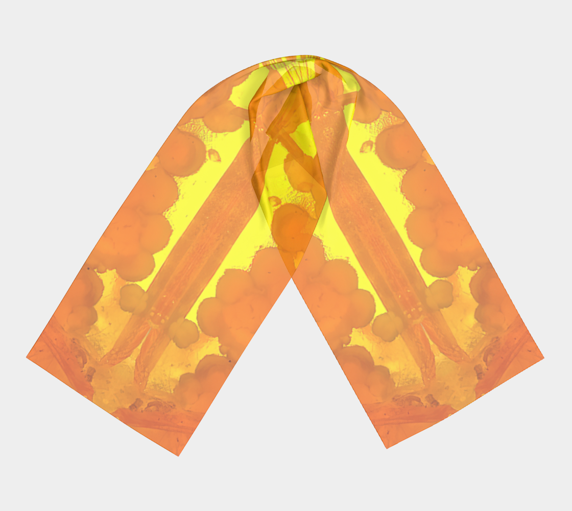 Long Scarf: Mimetite on Wulfenite, , San Francisco Mine, Mexico, EX Wrights Rockshop, Original Color