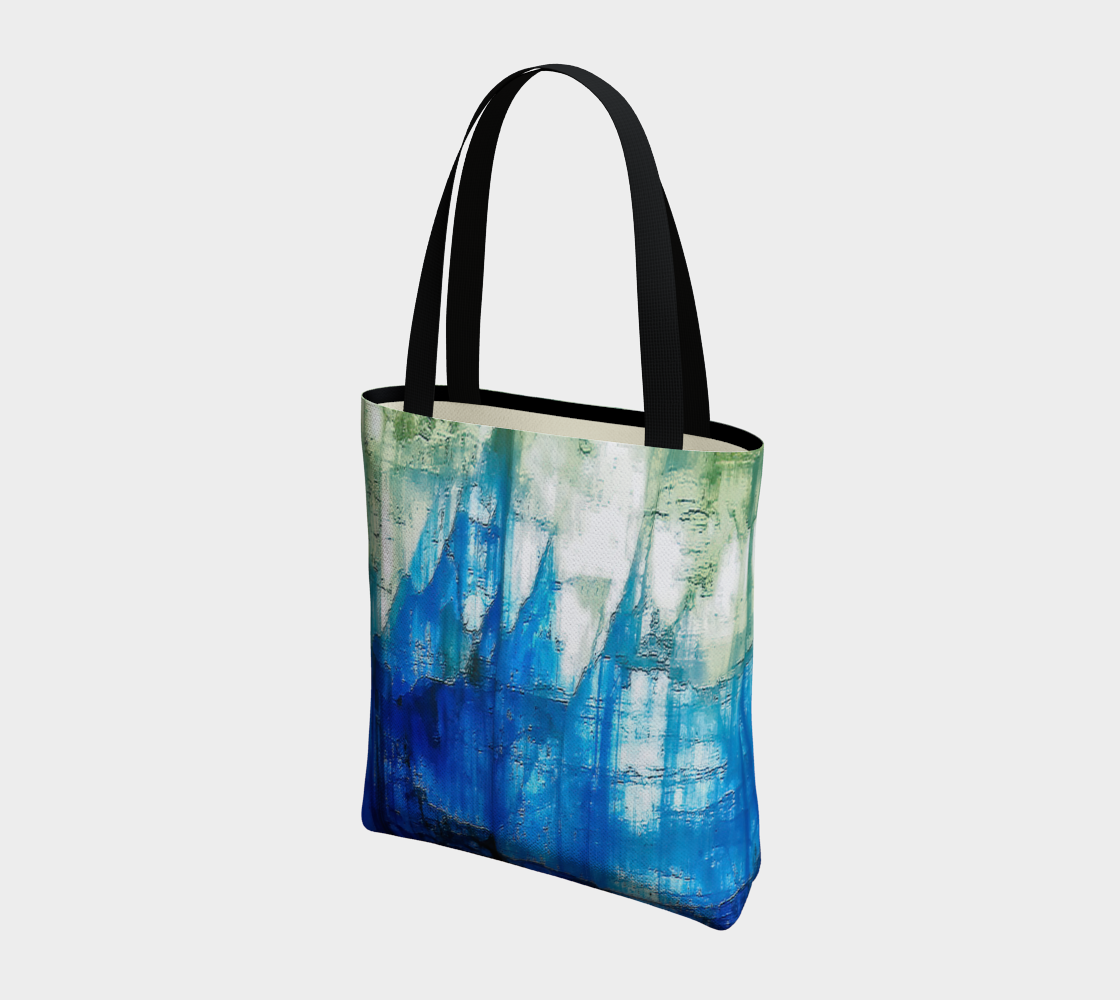 Tote Bag: Kyanite, Blue Ridge Mountains, North Carolina, Original Color