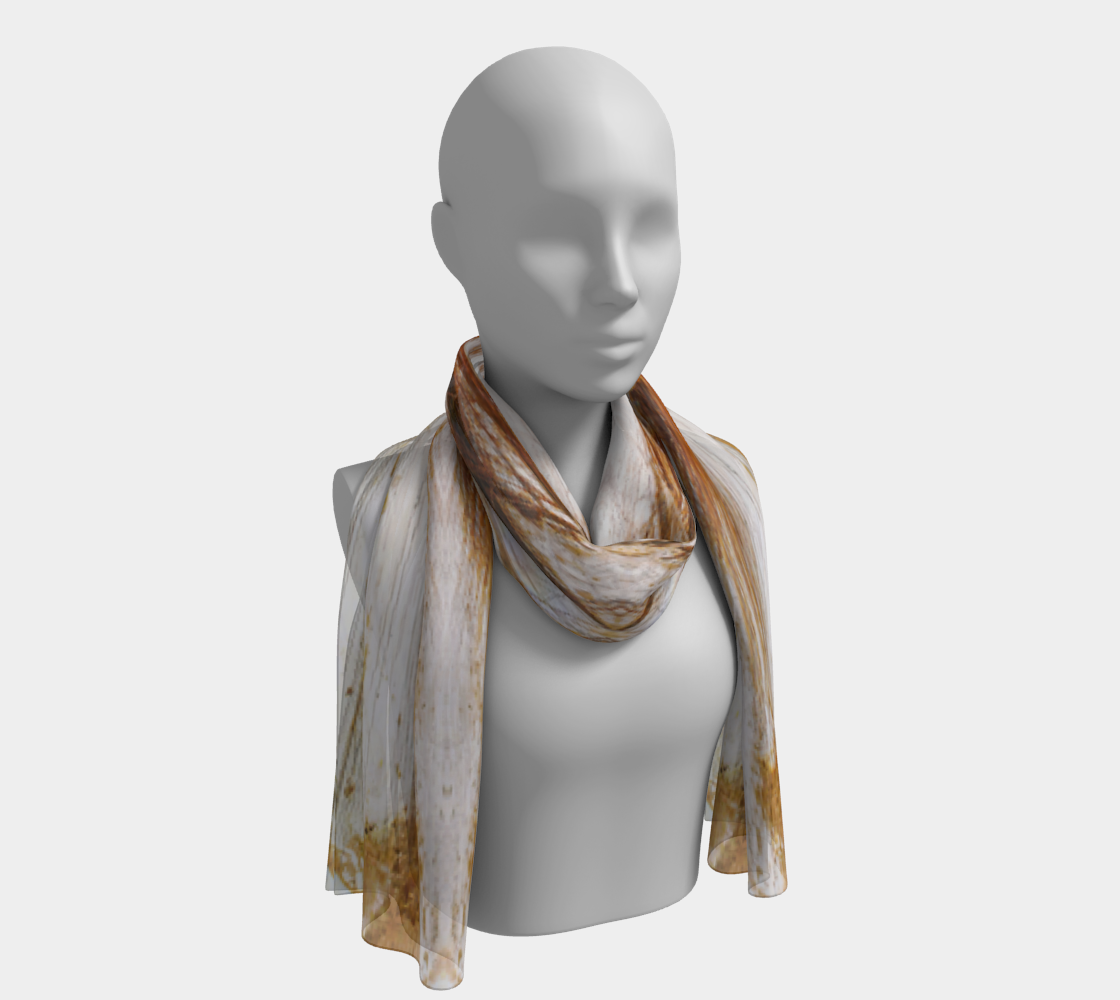 Long Scarf: Rutilated Quartz, Alexander County, North Carolina, Original Color