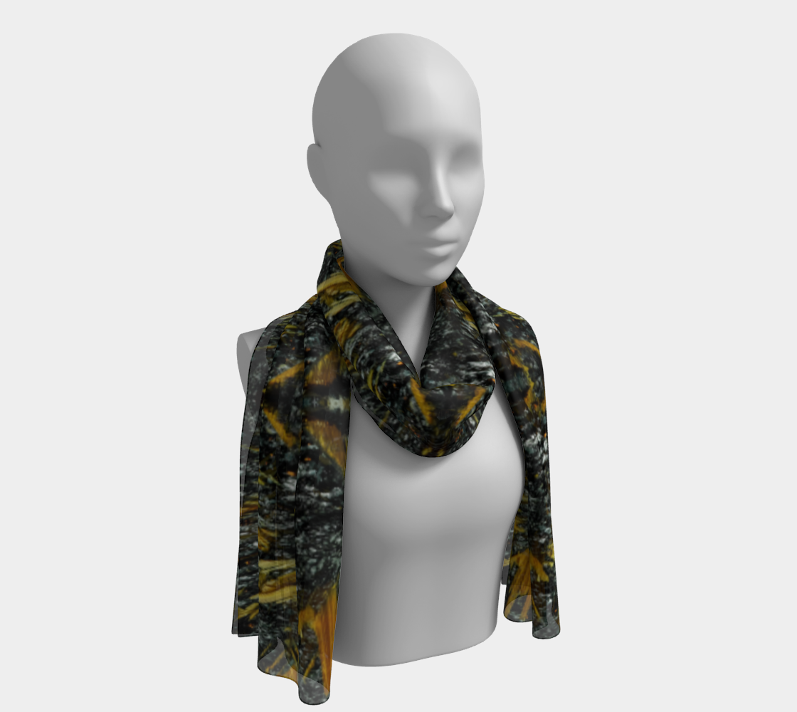 Long Scarf: Hematite with Rutile Crystals, Brazil (1)
