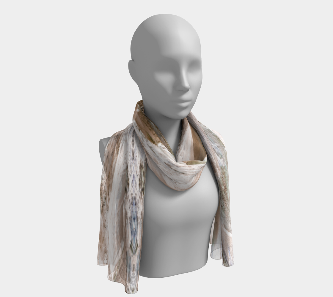 Long Scarf: Goethite, Randolph County, North Carolina, Inverted Color