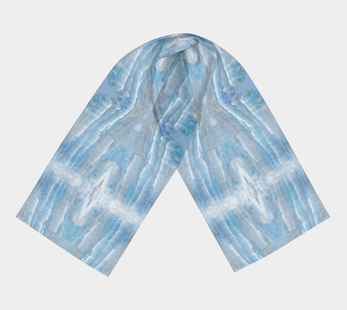 Long Scarf: Hematite, Stalagtite, Lake Superior ,Michigan, Original Color
