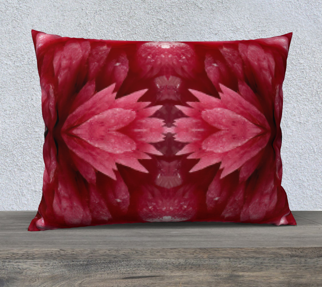 Pillow: Rhodonite, Peru, Hillman Museum, Inverted Color